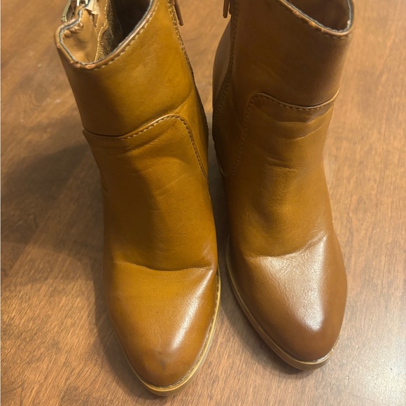 Brown Leather Ankle Boots Atmosphere size 5 - Picture 3 of 5